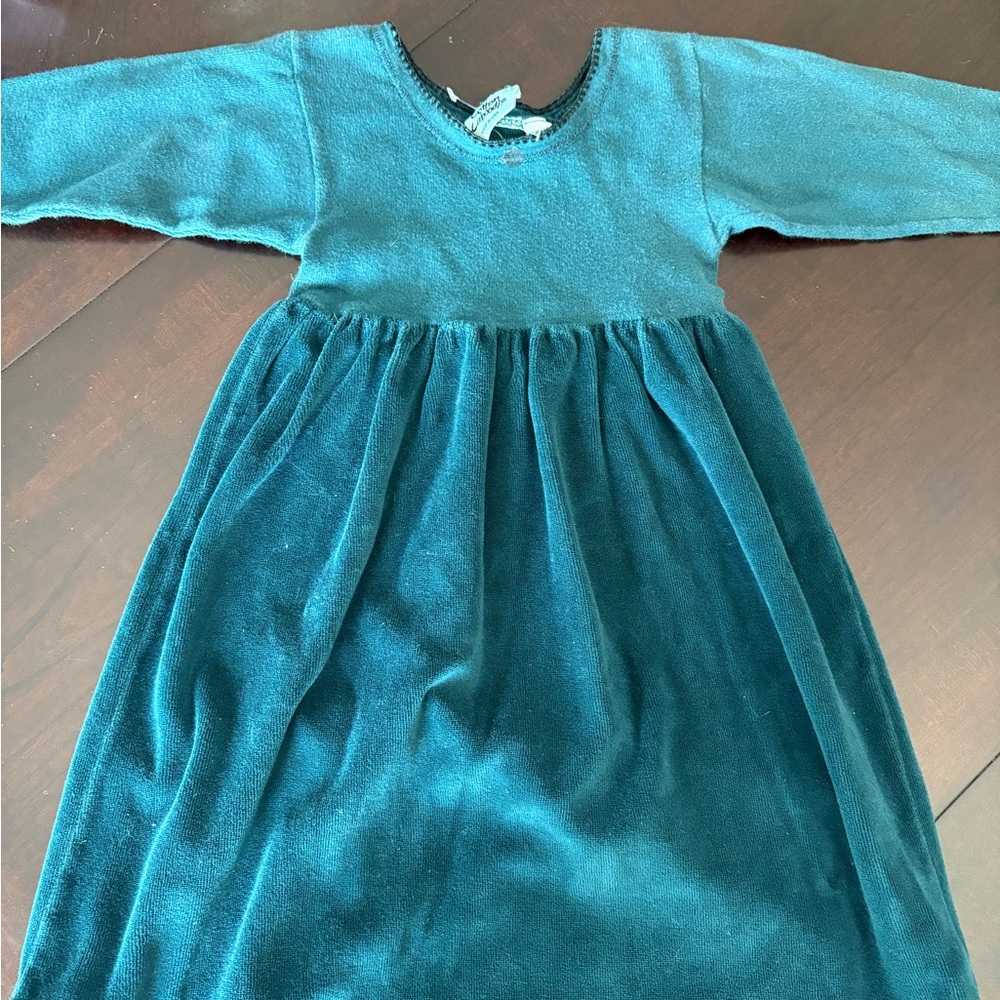 Cotton Caboodle teal dress